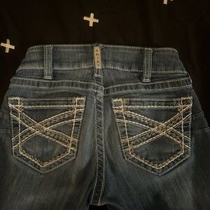 Ariat Women's Dark Blue Boot Cut Jeans